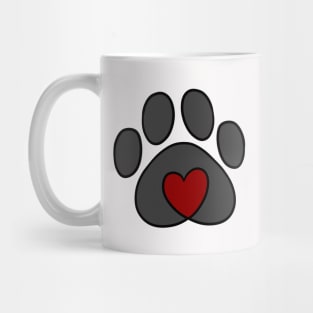 Pet Love Grey Mug